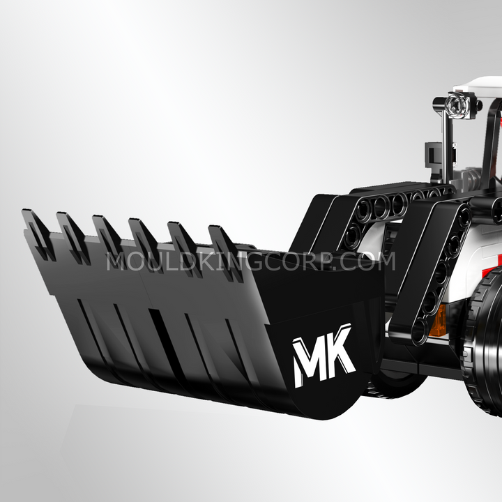 Mould King 24093 Wheel Loader & Agricultural Trailer Building Set | 504 Pcs