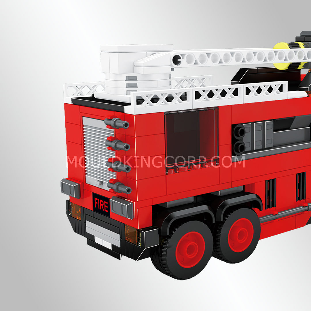 Mould King 24094 Feuerwehrwagen-Bausatz für die Stadtrettung | 752 Teile