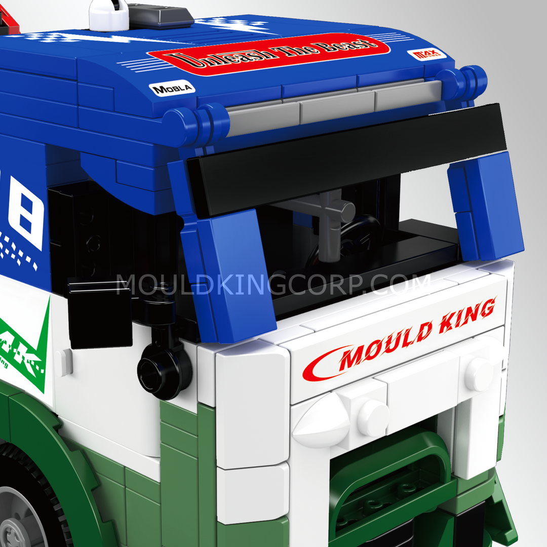 Mould King 24095 Low-Profile Renn-Truck Bausatz | 510 Teile