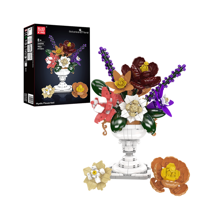 Mould King 24098 Everlasting Floral Art Building Set | 903 Pcs