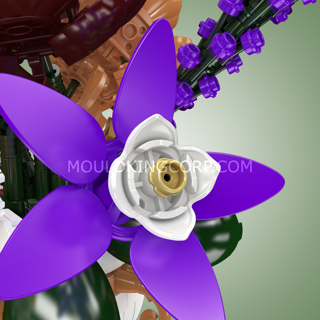 Mould King 24098 Everlasting Floral Art Building Set | 903 Pcs