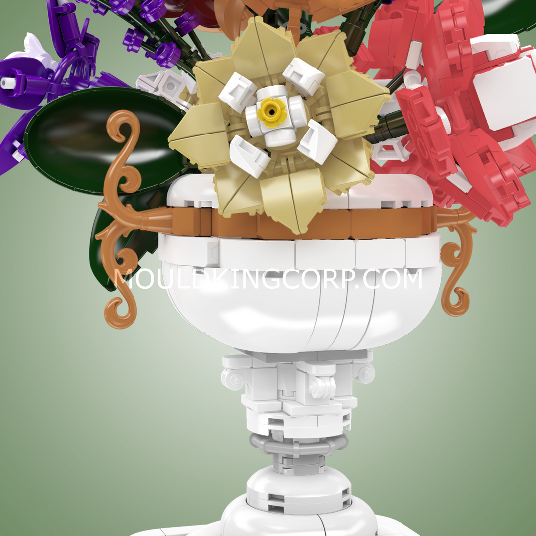 Mould King 24098 Everlasting Floral Art Building Set | 903 Pcs