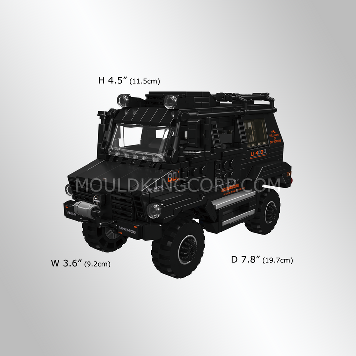 Mould King 24101 U5000 All-Terrain Off-Road Truck Building Set | 644 Pcs