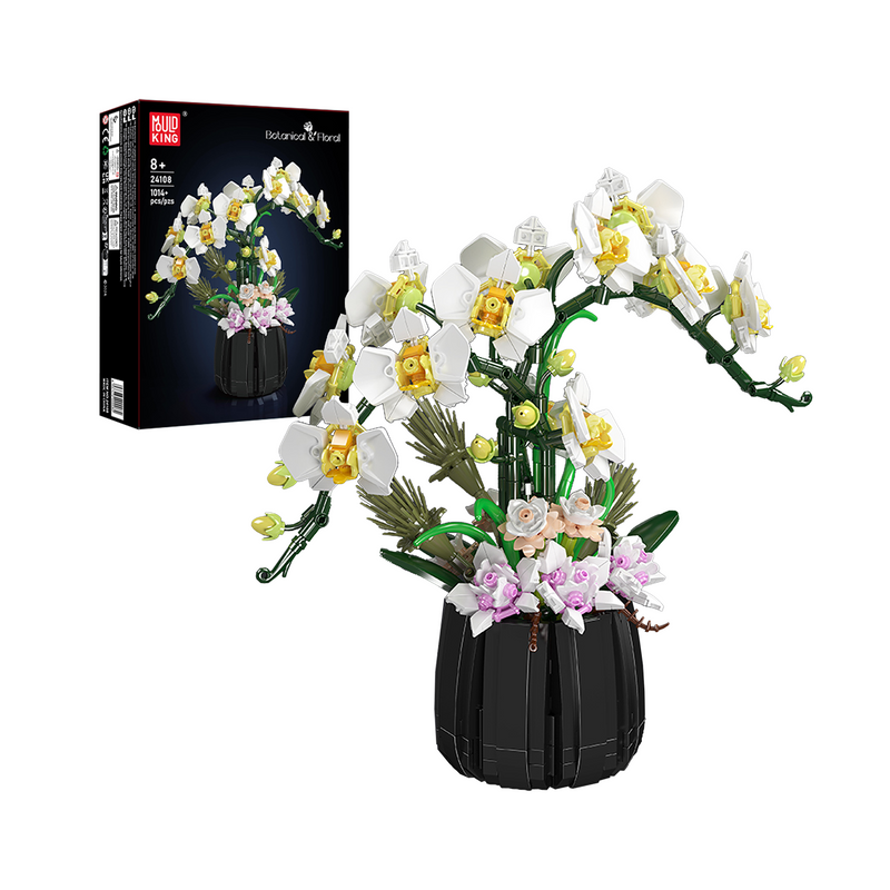 Vormkoning 24108 Orchidee Bonsai bouwsteenset | 1.014 stuks