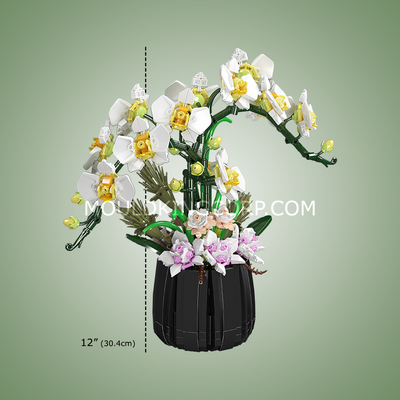Vormkoning 24108 Orchidee Bonsai bouwsteenset | 1.014 stuks