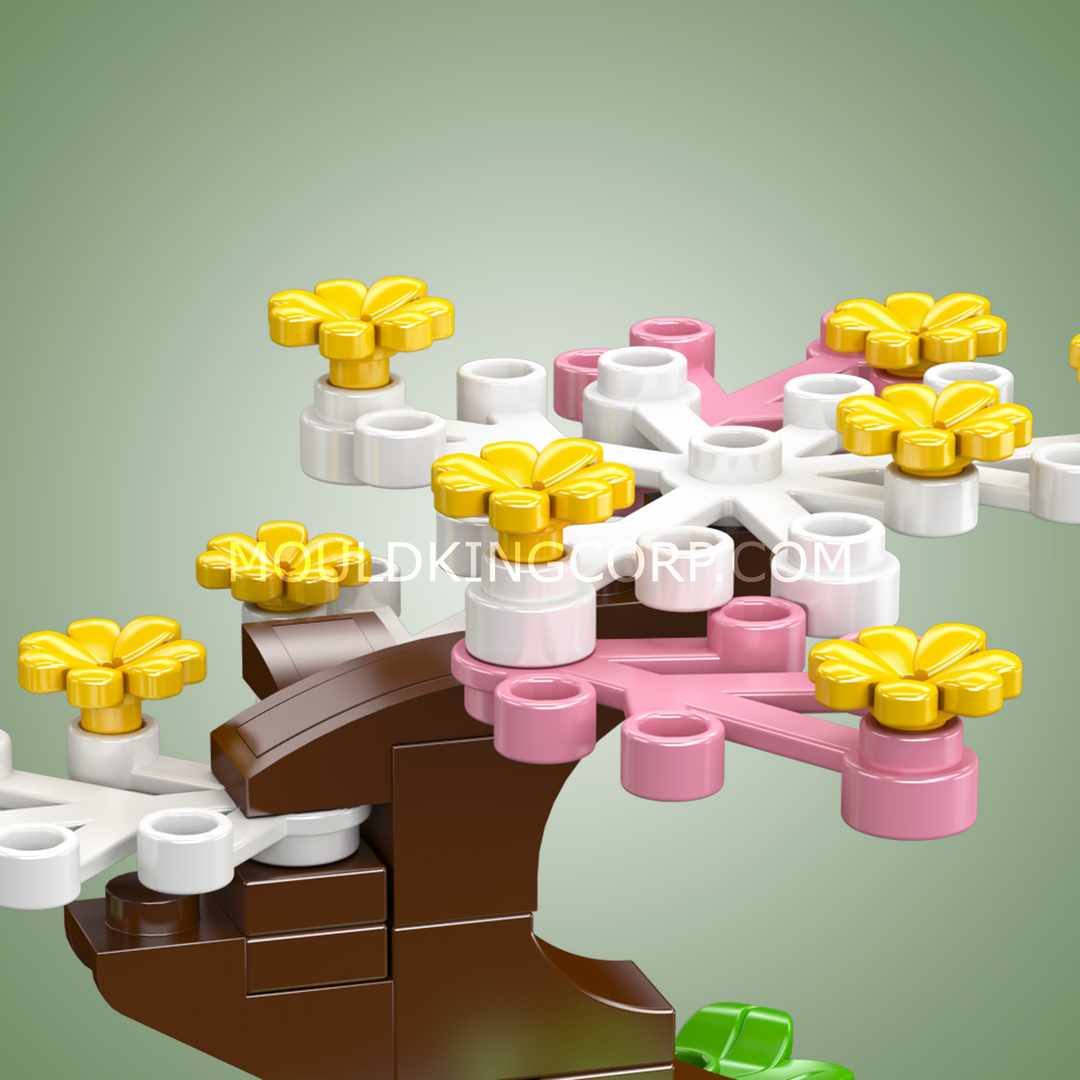 Mould King 24114 Mini Potted Flower Building Set | 227 Pcs