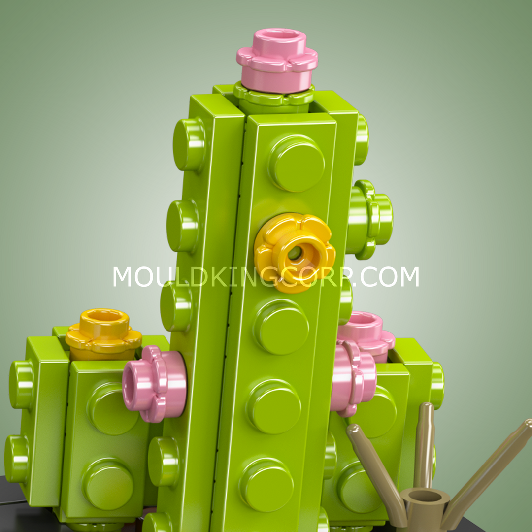 Mould King 24114 Mini Potted Flower Building Set | 227 Pcs