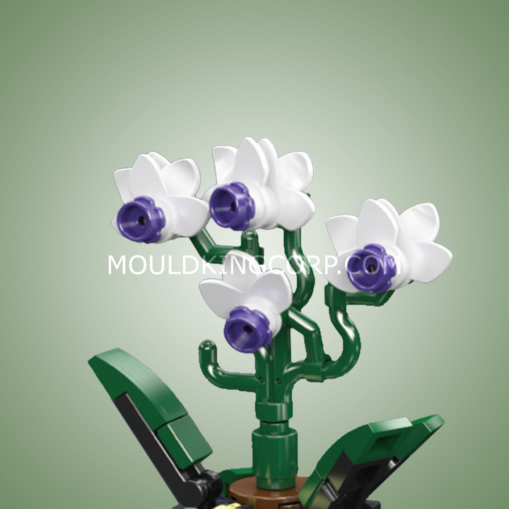 Mallenkoning 24115 Mini Potplanten Bouwset | 199 stuks