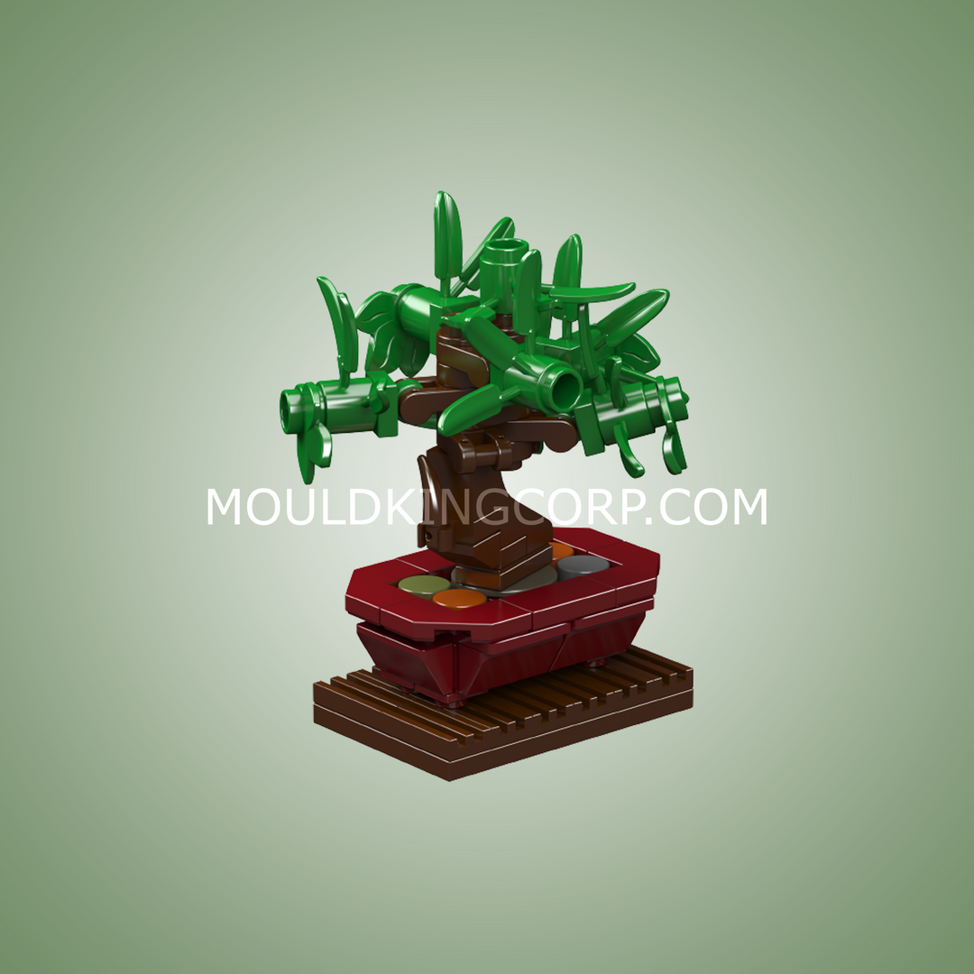 Mould King 24117 Mini Potted Plants Building Set | 240 Pcs