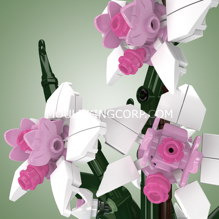 Mould King 24119 Orchid Botanical Building Set | 386 Pcs – Mould
