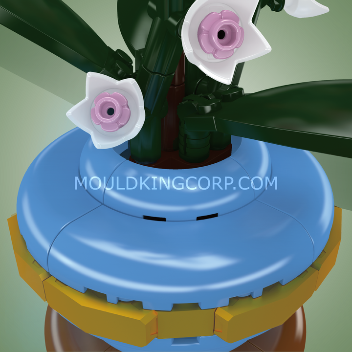 Mould King 24119 Orchid Botanical Building Set | 386 Pcs