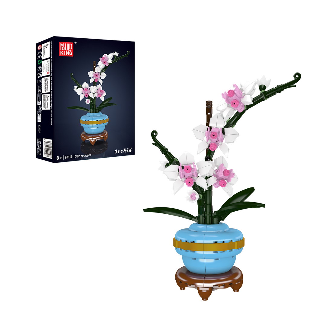 Mould King 24119 Orchideen-Bausatz | 386 Teile