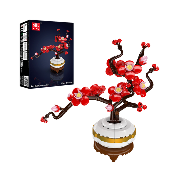 Mallenkoning 24120 Plum Blossom Botanical Bouwset | 393 Stuks