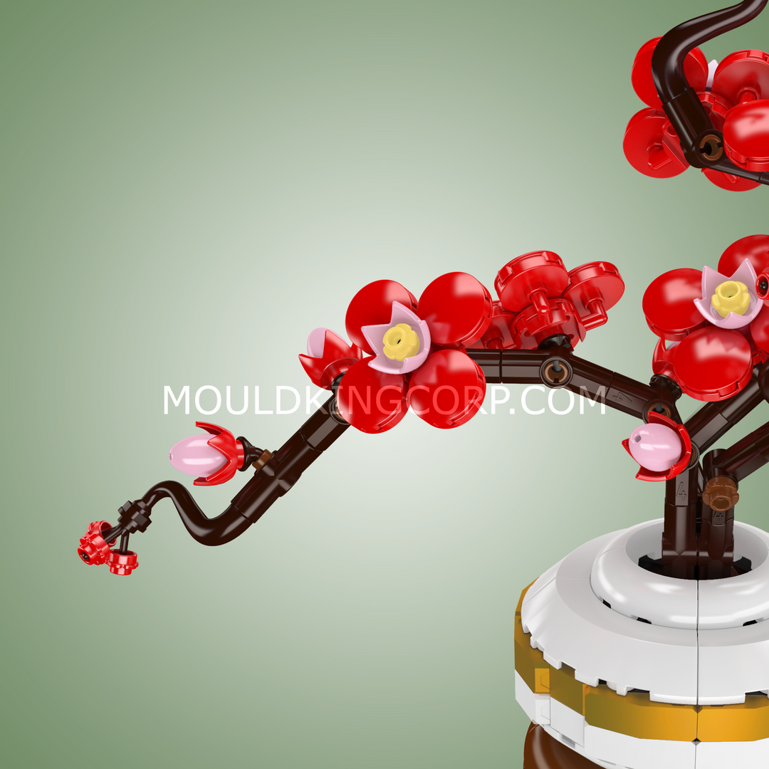 Mallenkoning 24120 Plum Blossom Botanical Bouwset | 393 Stuks