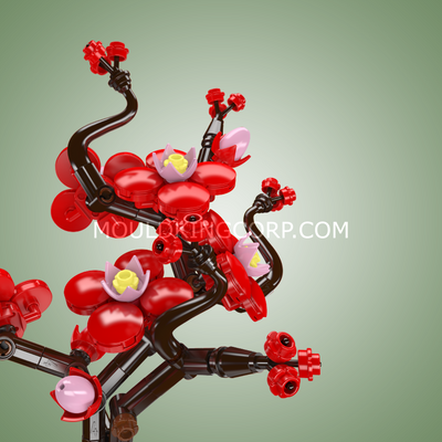 Mallenkoning 24120 Plum Blossom Botanical Bouwset | 393 Stuks