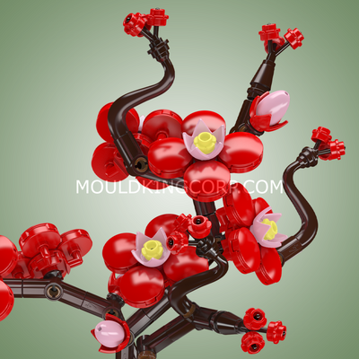 Mallenkoning 24120 Plum Blossom Botanical Bouwset | 393 Stuks