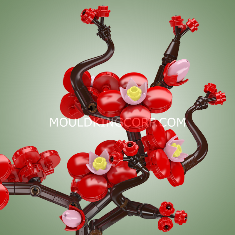 Mallenkoning 24120 Plum Blossom Botanical Bouwset | 393 Stuks