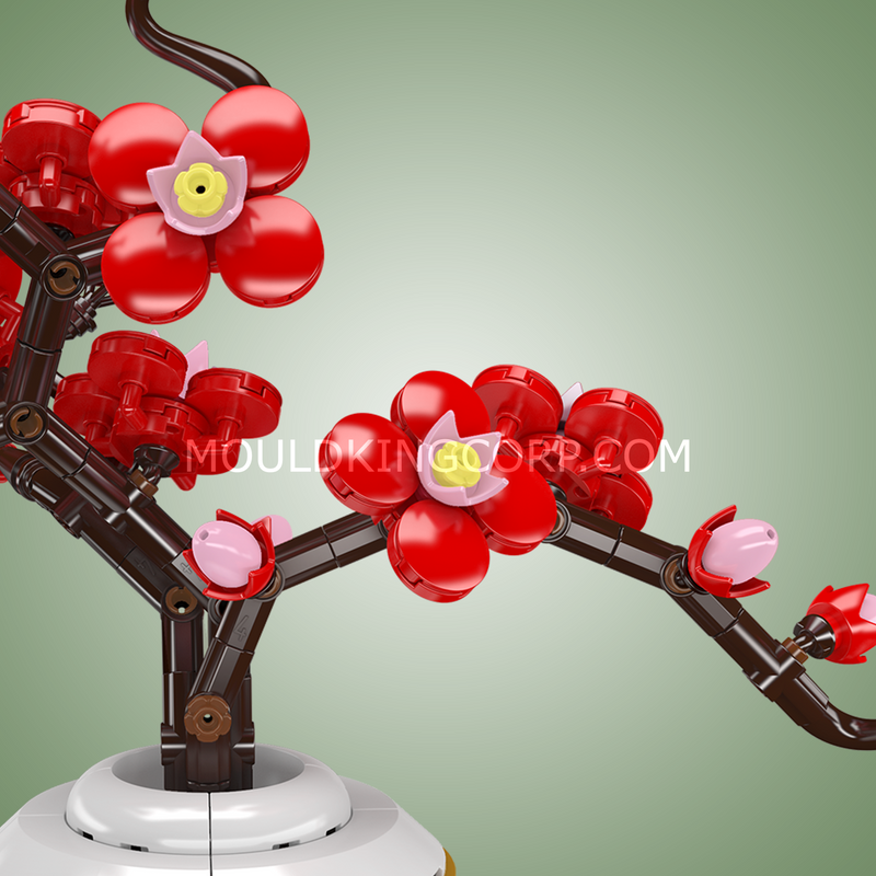 Mallenkoning 24120 Plum Blossom Botanical Bouwset | 393 Stuks