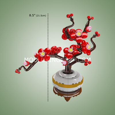 Mallenkoning 24120 Plum Blossom Botanical Bouwset | 393 Stuks
