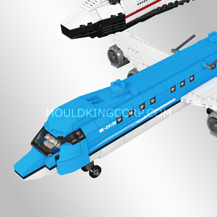 Mould King 24126 Space Shuttle Carrier Jet 3-in-1 Building Set | 1,279 Pcs