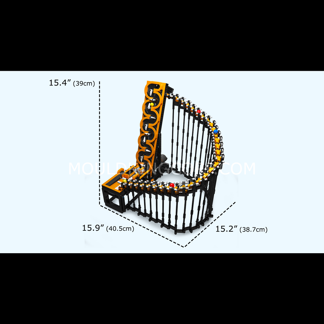 Mould King 26008 GBC Harp Track Building Set | 1,547 Pcs