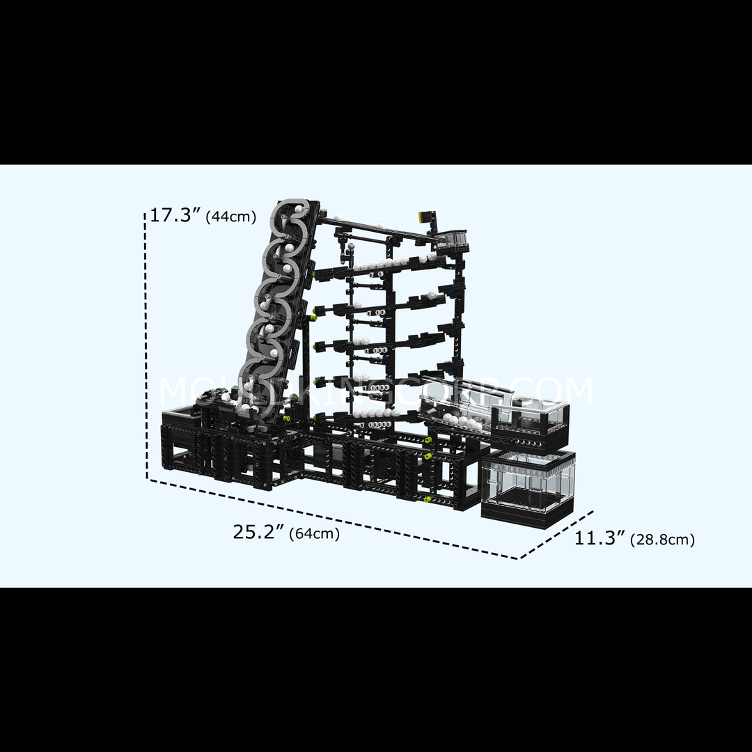 Mould King 26012 GBC Logarithmic Ball Calculator Building Set | 2,066 PCS