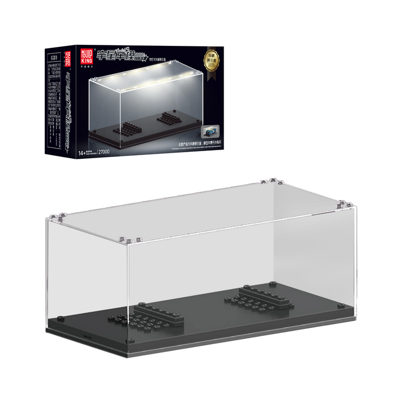 MOULD KING 27000 Mini vitrine de voiture avec éclairage LED