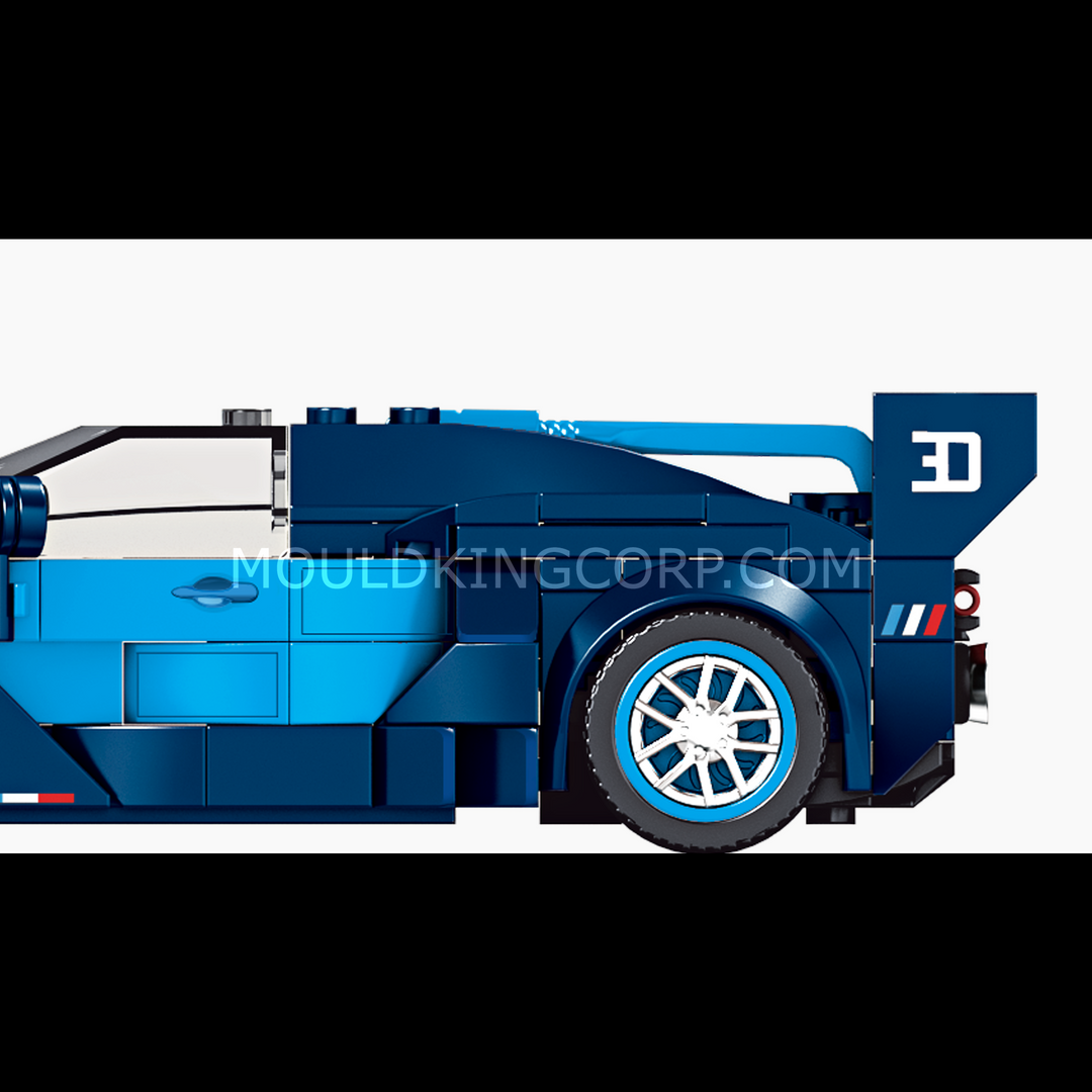 Mould King 27001 Jeu de construction de mini-voiture de sport The Vision GT | 336 pièces