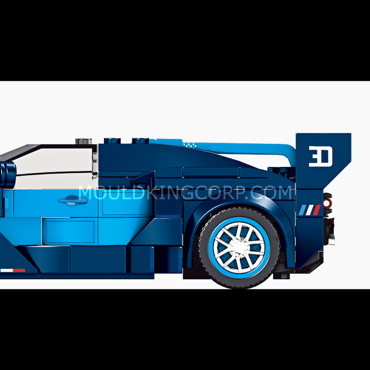 Mould King 27001 Jeu de construction de mini-voiture de sport The Vision GT | 336 pièces