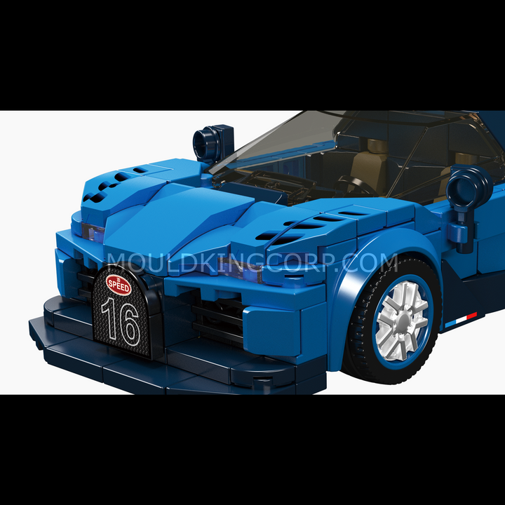 Mould King 27001 Il set di costruzione di mini auto sportive Vision GT | 336 PCS
