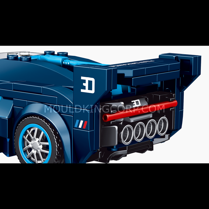 Mould King 27001 Jeu de construction de mini-voiture de sport The Vision GT | 336 pièces
