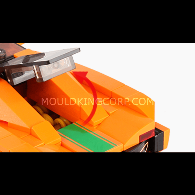 Mould King 27004 The Mini P1 Sports Car Building Set | 306 PCS