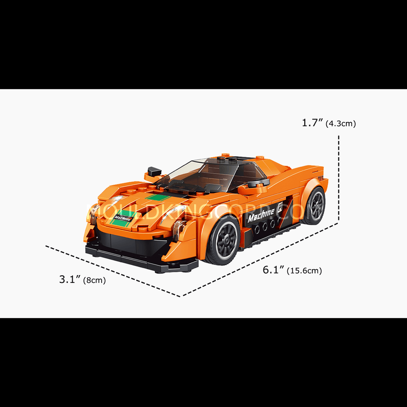 Mould King 27004 The Mini P1 Sports Car Building Set | 306 PCS