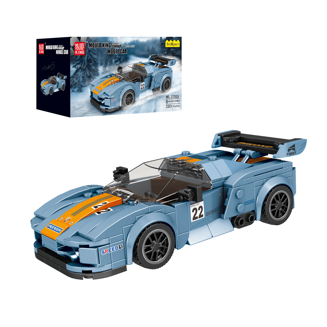 Mould King 27005 Mini-voiture de sport 918 RSR | 330 pièces