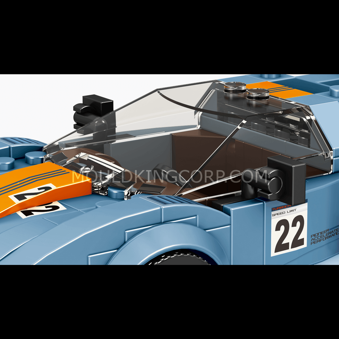 Mould King 27005 Mini-voiture de sport 918 RSR | 330 pièces
