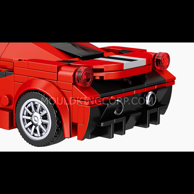 Mould King 27006 Der 488 GTB Mini-Sportwagen-Bausatz | 329 Teile