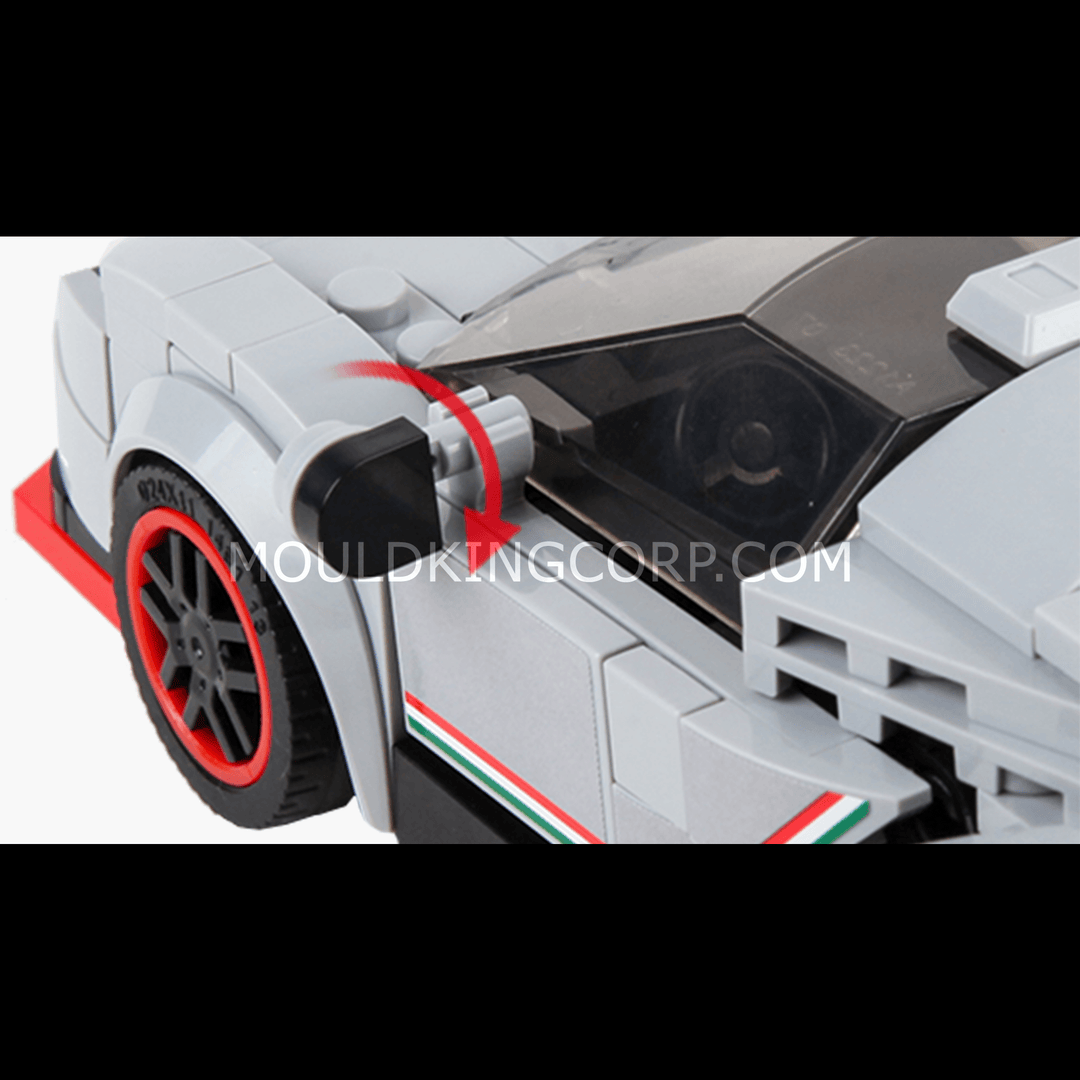 Mould King 27007 Jeu de construction de mini-voitures de sport Veneno | 398 pièces