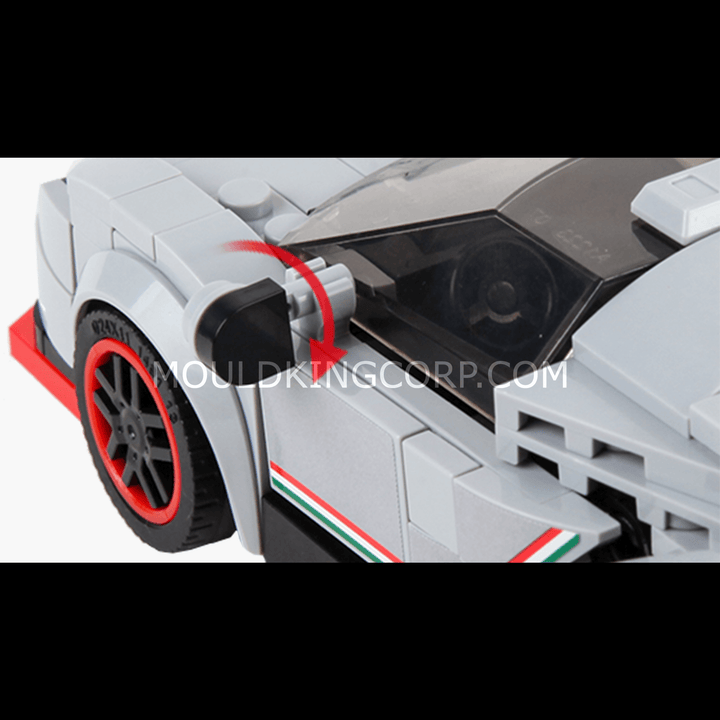 Mould King 27007 Jeu de construction de mini-voitures de sport Veneno | 398 pièces
