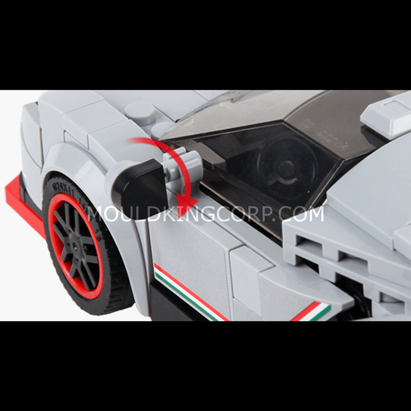 Mould King 27007 The Veneno Mini Sports Car Building Set | 398 PCS