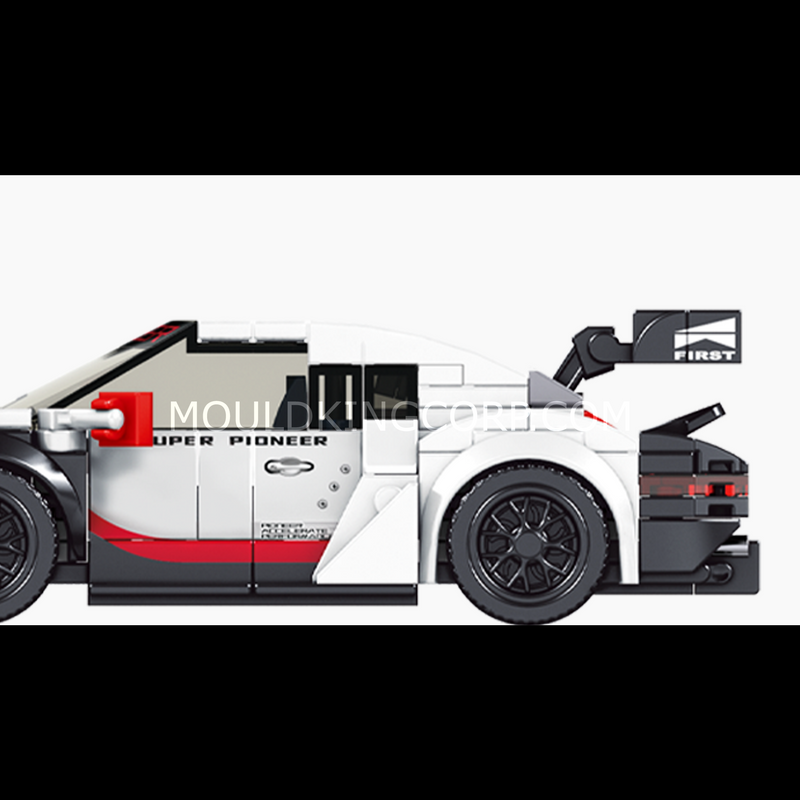 Mould King 27010 Pr 911 Sports Car Model Building Set | 349 PCS