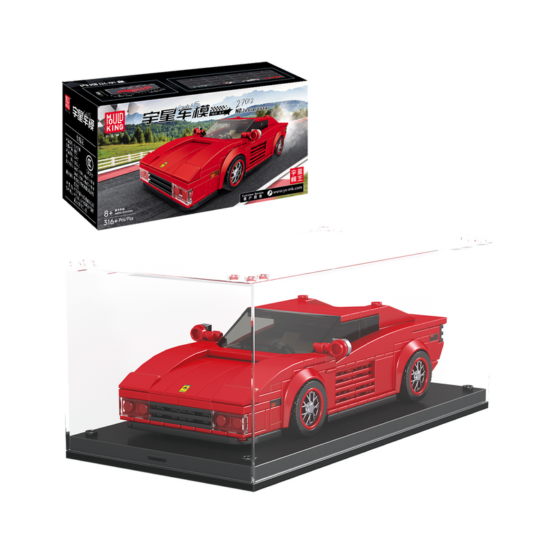 Kit de construction de supercar Testarossa Mould King 27012S | 350 pièces