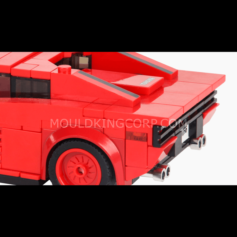 Mould King 27012 Testarossa Supercar Building Kit | 316 PCS