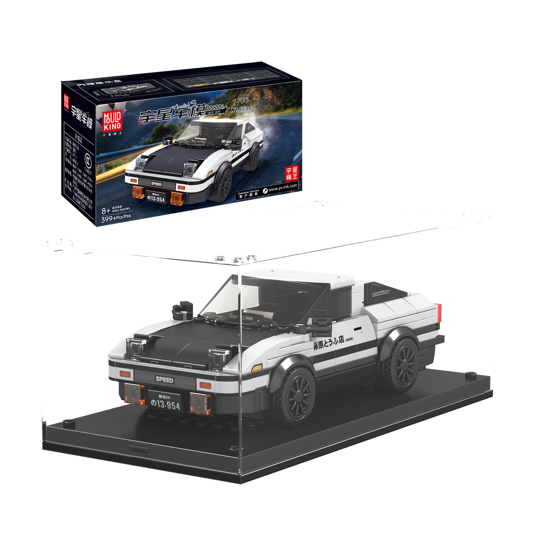 Mould King 27016 AE86 Initial-D Mini Sports Car Building Set | 427 Mould King 27016 AE86 Initial-D Mini Sports Car Building Set | 427