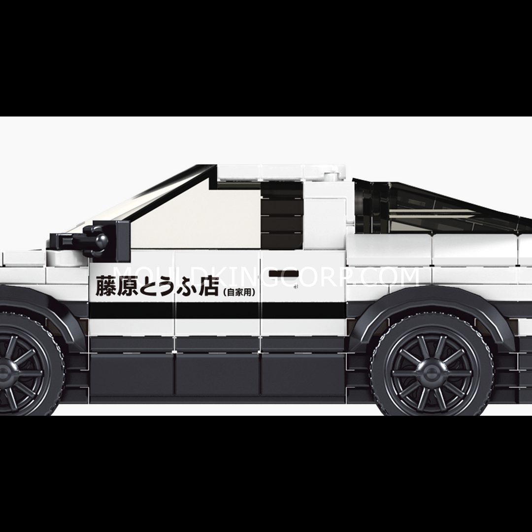 Mould King 27016 AE86 Initial-D Mini Sports Car Building Set | 427 Mould King 27016 AE86 Initial-D Mini Sports Car Building Set | 427