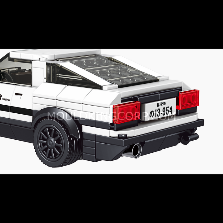 Mould King 27016 AE86 Initial-D Mini Sports Car Building Set | 427 Mould King 27016 AE86 Initial-D Mini Sports Car Building Set | 427
