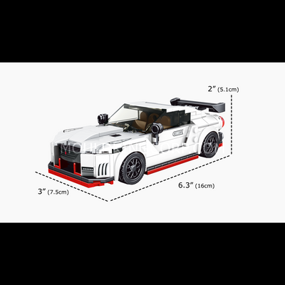 Mould King 27031 GTR Sportwagen-Modellbausatz | 356 PCS