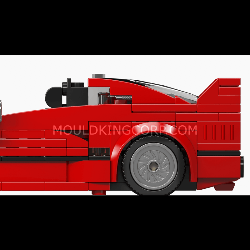MOULD KING 27038 Rosso Corsa F40 Car Model Building Set | 338 PCS