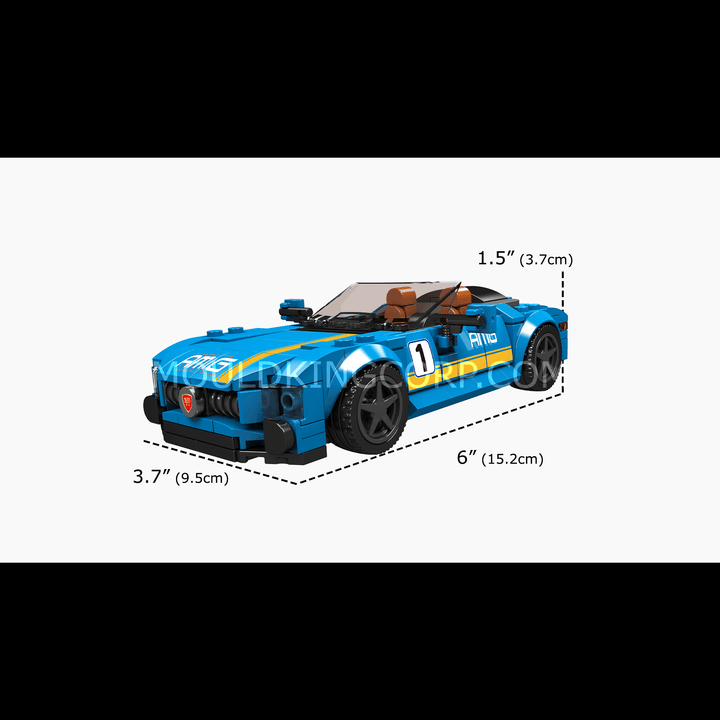 Mould King 27045 AMG GTC Cabrio Automodellbausatz | 336 PCS