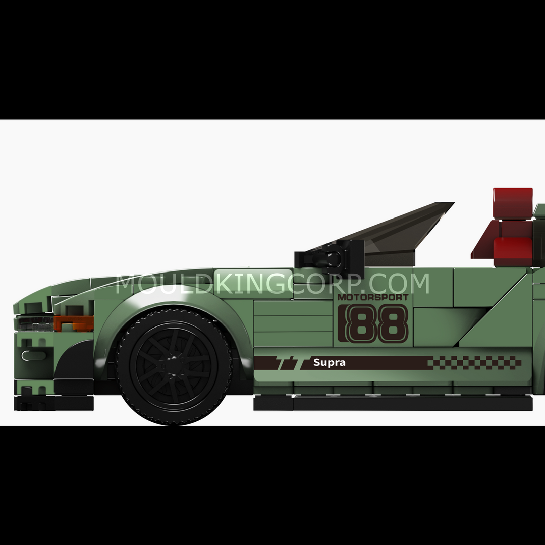 Supra Convertible Car Model Building Set | 348 Pcs – Mould King Corp Supra Convertible Car Model Building Set | 348 Pcs – Mould King Corp