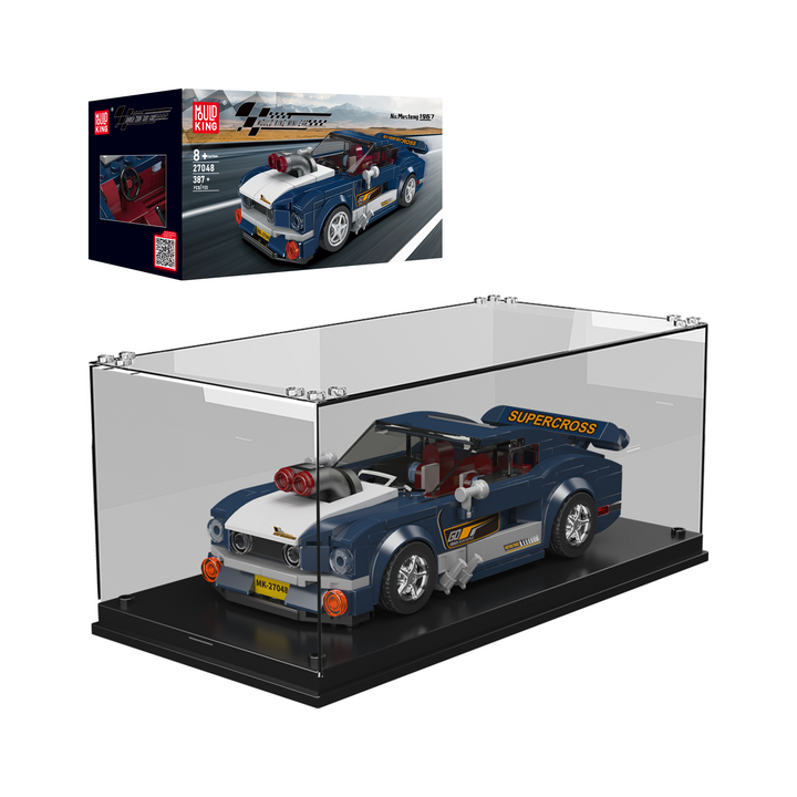 コレクション mcking Super Mustang 1967 Car Model Building Set | 376 Pcs – Mould